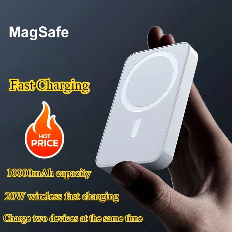MagSafe Power Bank 10000mAh - 20W Fast Wireless Charging for iPhone