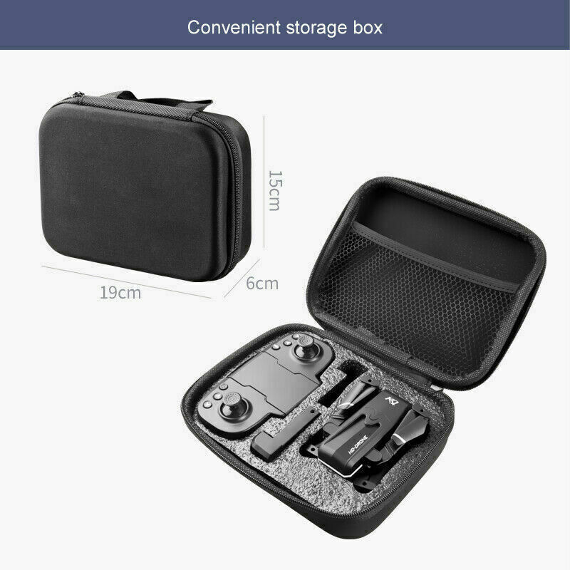 4K Drone with Dual Camera - WiFi FPV RC Quadcopter with 2 Batteries