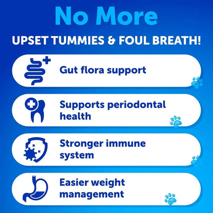 Coprophagia Deterrent Chews for Dogs - Stop Poop Eating (120 Count)