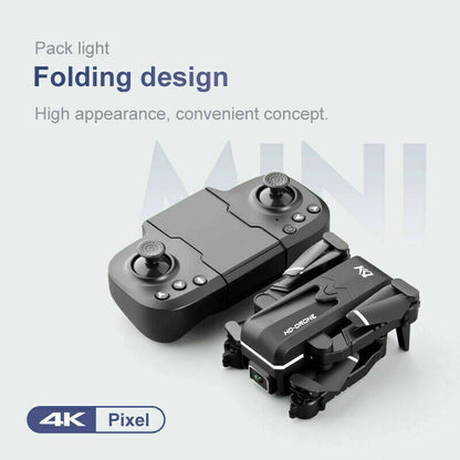 4K Drone with Dual Camera - WiFi FPV RC Quadcopter with 2 Batteries