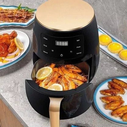 6L Digital Air Fryer - Oil-Free Cooking with Touch Screen Control